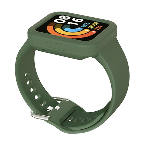 Silikonrem for Xiaomi Redmi Watch 2 / Watch 2 Lite Green