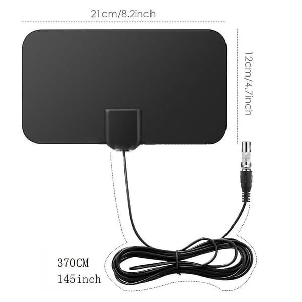 Tv-antenne Hdtv-forsterker Digital Hdtv-antenne, for Dvb-t/dvb-t2