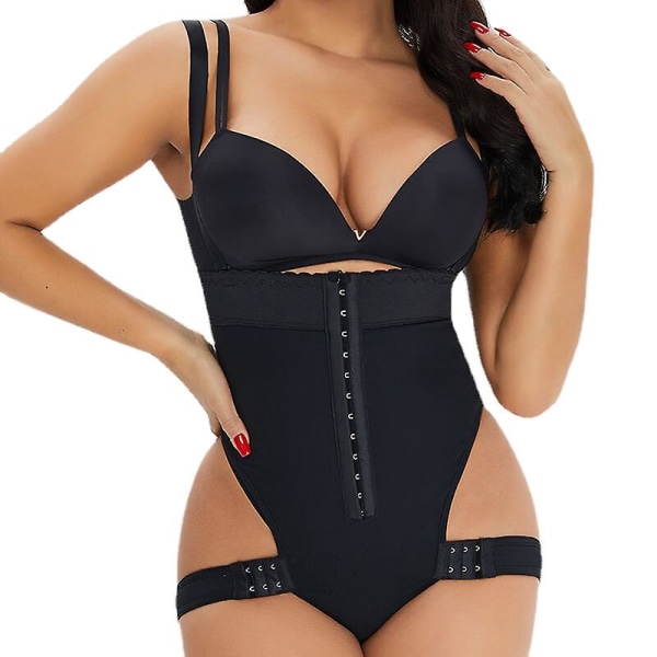 Body Shaper med axelremmar Magkontroll Trosa Höftlyftare 2XL