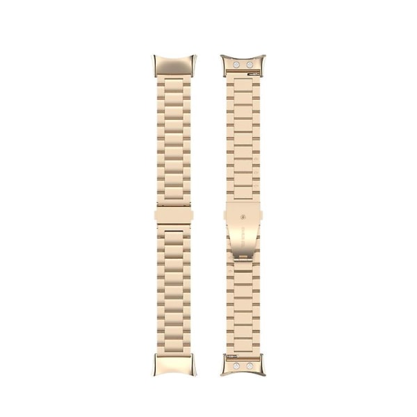 Garmin Forerunner 45 / 45s / Swim 2 Universal Three Beads watch ruostumattomasta teräksestä Champagne Gold