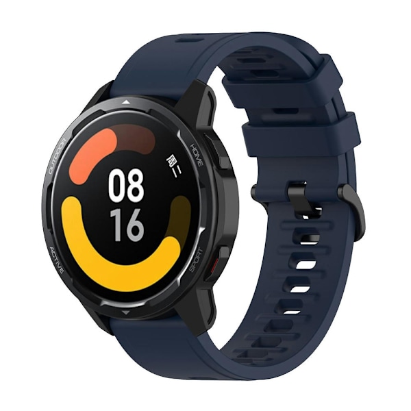 Silikonrem for Xiaomi Watch S1 Active / Watch Color 2 Midnight Blue