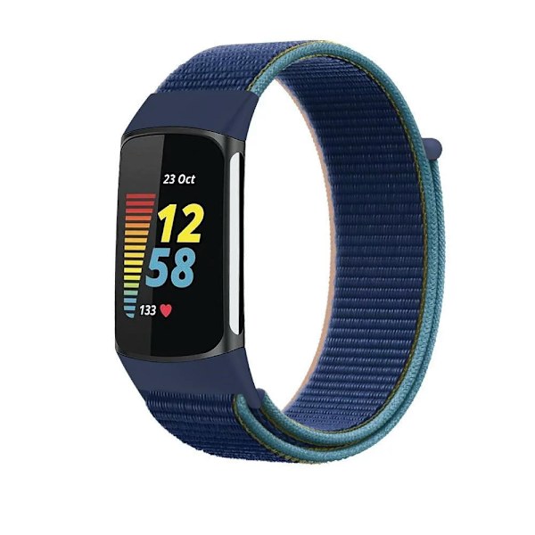 Fitbit Charge 5 -älykellolisävarusteet, urheilullinen nailonlenkkiranneke, rannekoru Correa Pulsera fitbit Charge 5 -rannekkeelle