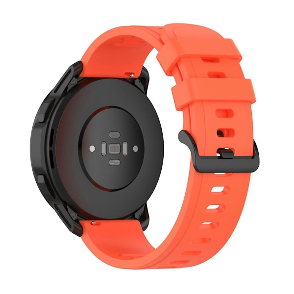 Silikonihihna Xiaomi Watch S1 Active / Watch Color 2 -kellolle Orange Red