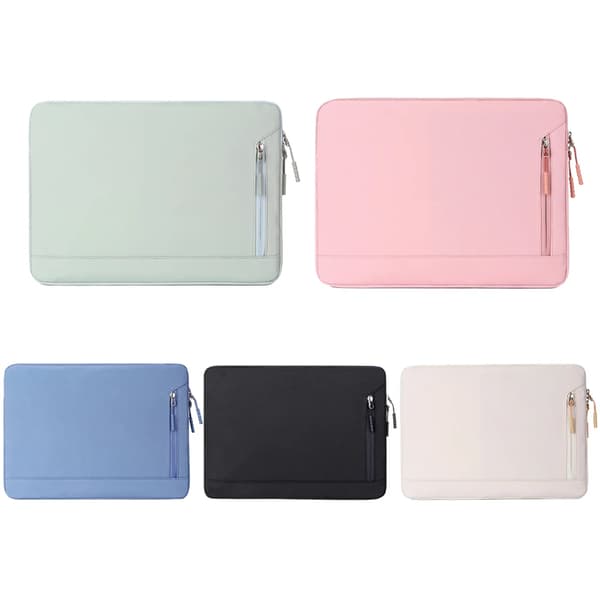 Laptop Taske 14 til 14,6 tommer, Moderigtig slidstærk computertaske, Beige