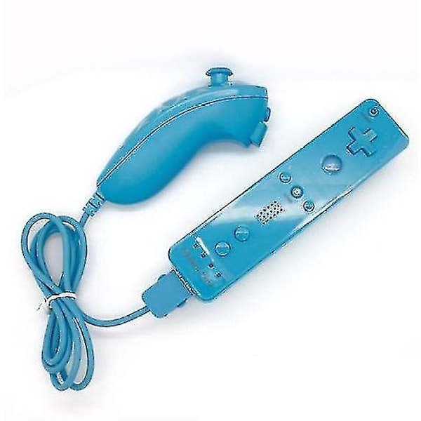 Wii Controller-sæt Motionplus, Bulk Blue