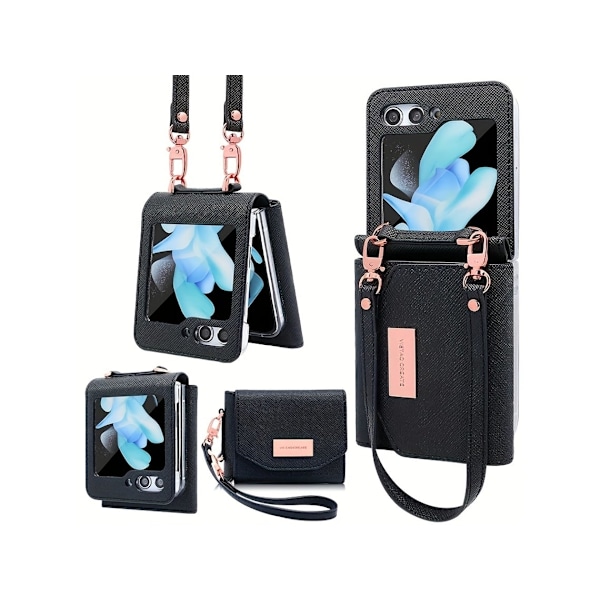 Etui til Samsung Galaxy Z Flip5 Sort