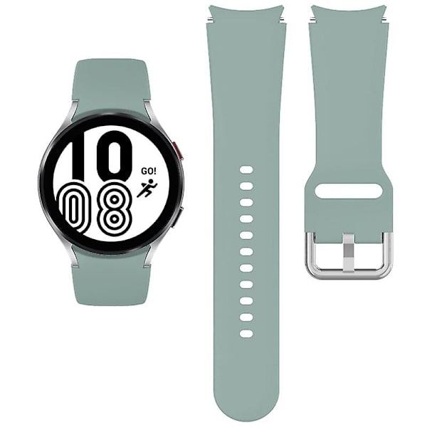Silikonihihna Samsung Galaxy Watch 5/4 44mm 40mm Galaxy4 Classic 46mm 42mm urheilukelloranneke Rannekoru Galaxy Watch 5 Pro 45mm Khaki watch 4 classic 42mm
