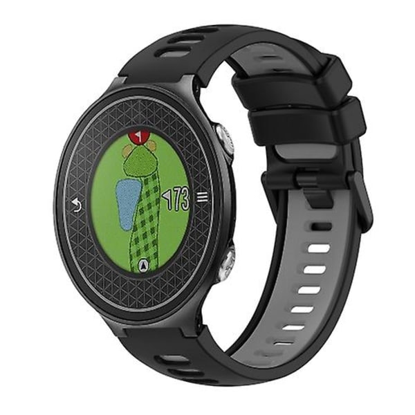 Garmin Approach S6:lle kaksivärinen watch Black-Grey