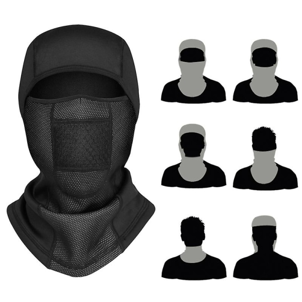 Kaldt vær Balaclava maske Vindtett termisk vinterhalsvarmer skjerf for sykling Motorsykling Løping Ski Snowboarding