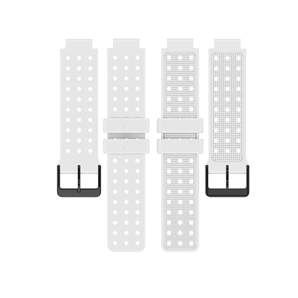 Rem til Garmin Approach S20 Monokrom Ur - Til Garmin Approach S20 Silikone Erstatning Mode Håndled Til Garmin 1 white
