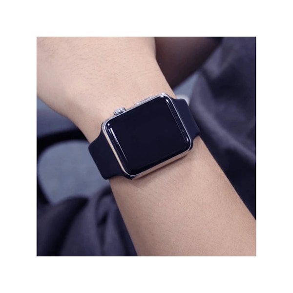 Silikonrem för Huawei Strap 6 - Svart