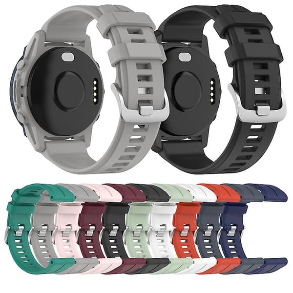 Garmin Descent G1 22mm silikoni- watch ranneke Black