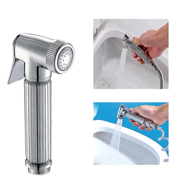 Håndholdt toilet bidet brusespray i rustfrit stål til badeværelset
