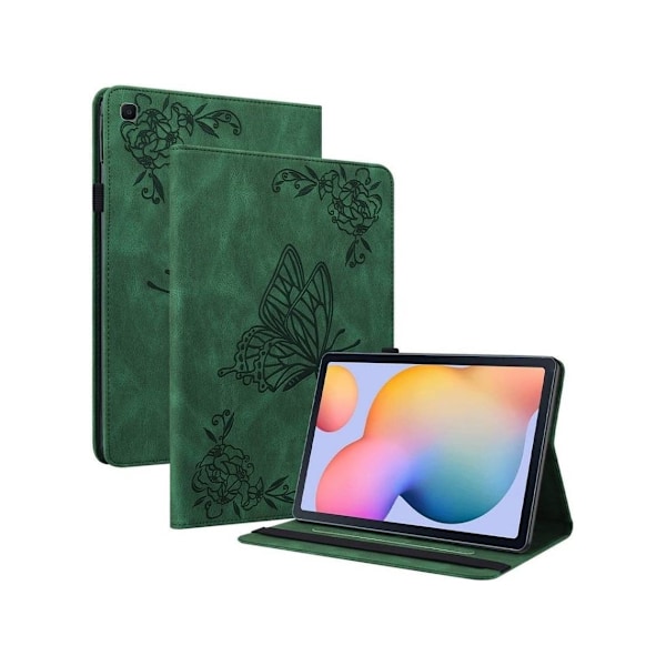 Tabletin suojus Samsung Galaxy Tab S6 Lite 10.4 2020 Sm P610/p615 Vihreä Perhonen