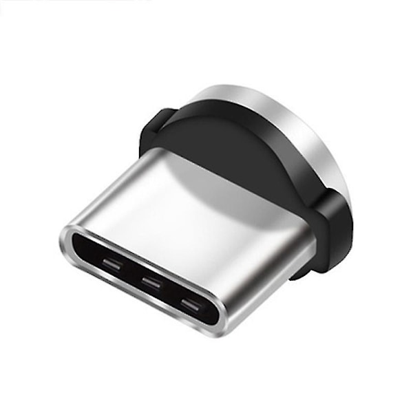10 kpl/setti pyöreä magneettinen kaapeliliitin 8-pinninen Type-c-liitin Nopea lataus Puhelimen magneettilaturin liitin