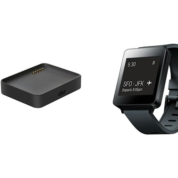 Laddare för Lg G Watch W100 Usb Laddningsdocka Med 1M Laddningskabel Kompatibel Med Lg G Watch W100 Tillbehör (W100)