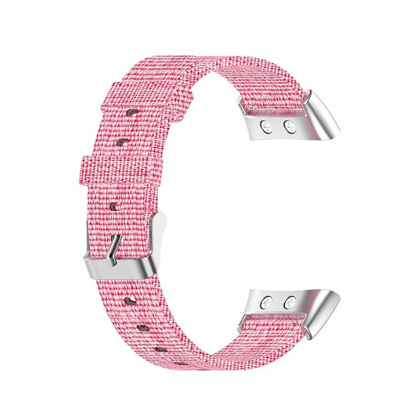 Til Garmin Forerunner 45 / 45s / Swim 2 Universal Nylon Canvas Watch Band Pink
