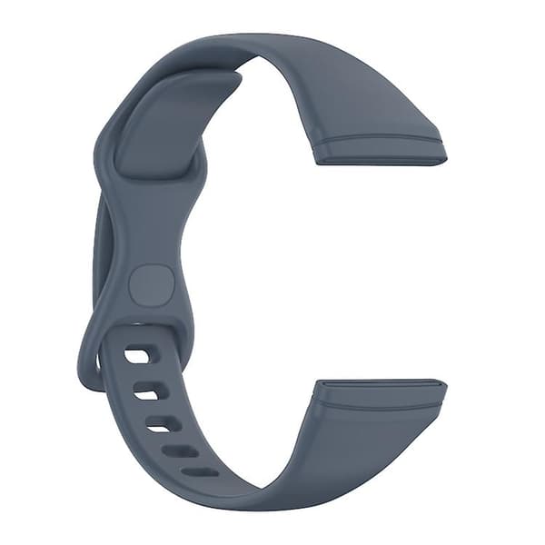 Til Fitbit Versa 4 / Versa 3 / Sense Universal Tpu Watch Band Blue Grey