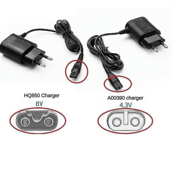 HQ8505 15V oplader til barbermaskiner - EU-stik