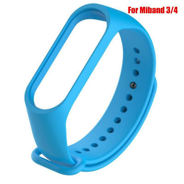 Silikonrem for Xiaomi Mi 3 4 5 6 Armbånd Xiaomi Sport Smartwatch Myk Håndledd 07 mi 3 4