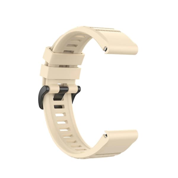 Silikon Hurtigutløser Rem For Garmin Fenix 7 / Epix Beige