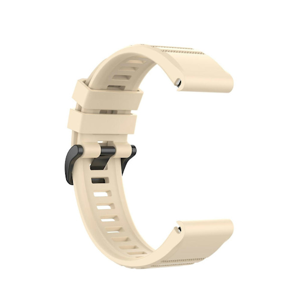 Silikone Quick Release Rem til Garmin Fenix 7 / Epix Beige