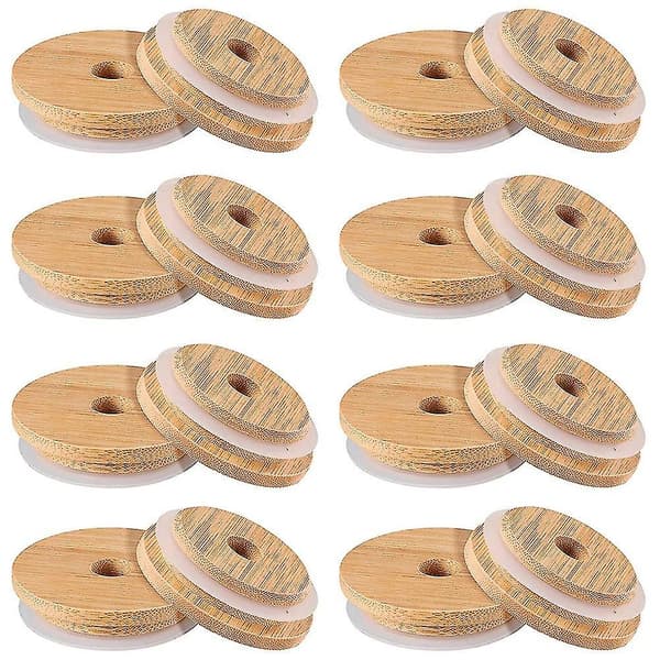 16st Återanvändbara Bambu Burklock 70mm Bamboo Mason Burklock