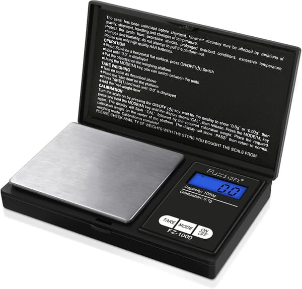 Digital lommeskala presisjon 1000g/0.1g