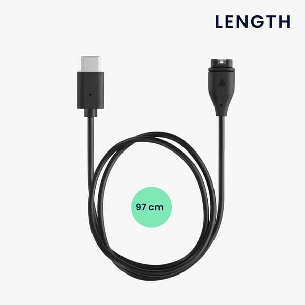 Lader for Garmin Instinct 2 Solar Instinct 2 USB-ladekabel