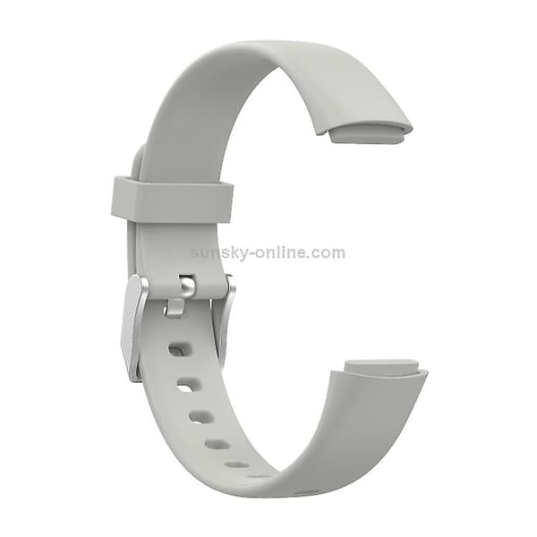 For Fitbit Luxe silikonklokkerem Rock Grey