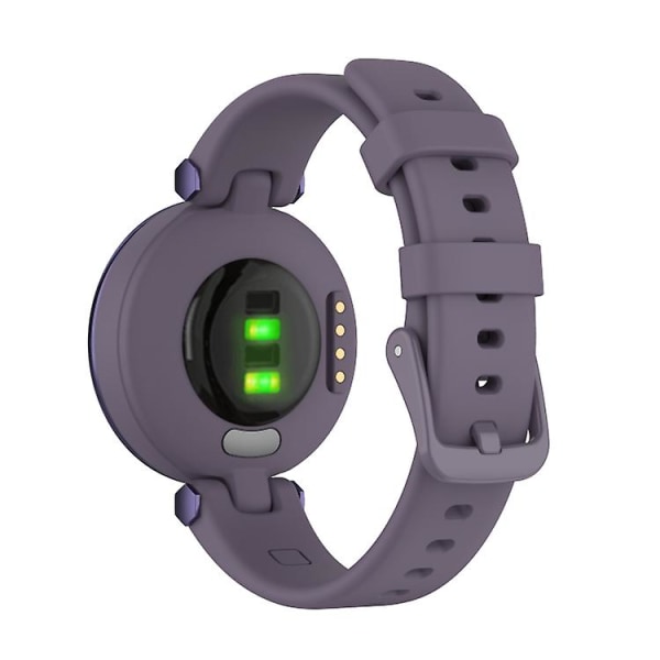 Til Garmin Lily Silikone urrem med afmonteringsværktøj Purple