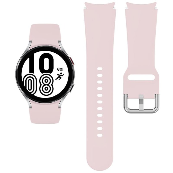 Silikonihihna Samsung Galaxy Watch 5/4 44mm 40mm Galaxy4 Classic 46mm 42mm urheilukelloranneke Rannekoru Galaxy Watch 5 Pro 45mm pink sand watch 4 classic 42mm
