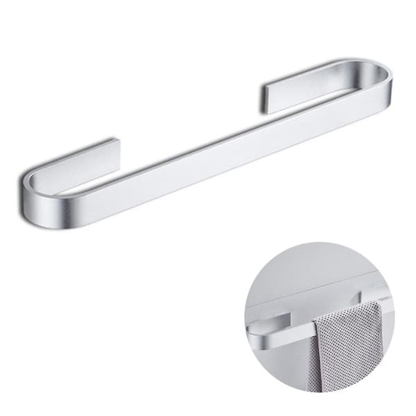 Håndkleholder for håndklestang uten boring 40/50 cm Bright silver 40cm