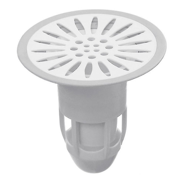 Viemäri Anti-odor Suihkutyhjennystulppa Deodorantti lattian cover White
