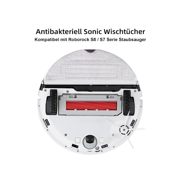 Mop-liinat Xiaomi Roborock S8/S8+:lle (6 kpl)