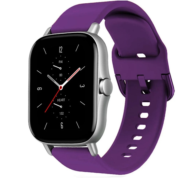Silikone Rem til Amazfit GTS/GTS 2/GTS 2e/GTS 2 mini/GTR 42mm Armbånd, 20mm Rem Udskiftning Hurtig Udløsning Urremme til Amazfit Bip/Bip Lite