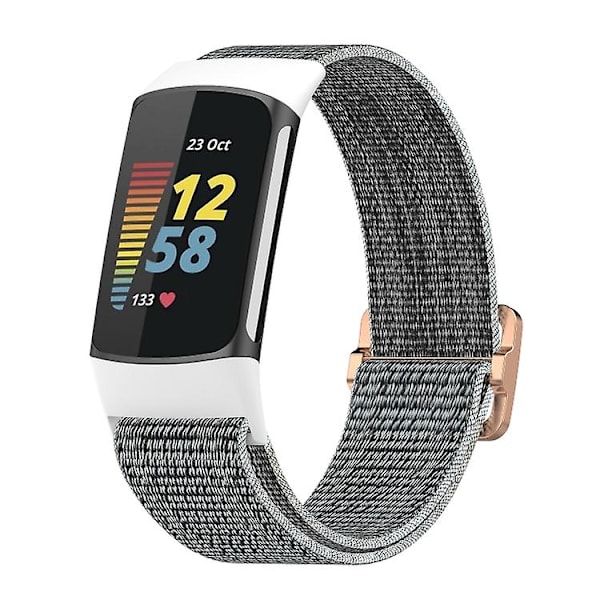 Fitbit Charge 5 nylon watch Seashell