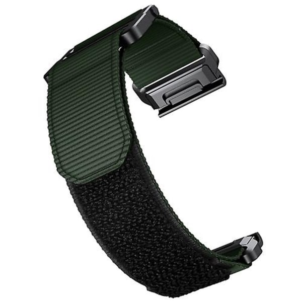 Garmin Fenix ​​6x / 5x 26 mm koukku- ja watch nylon Army Green