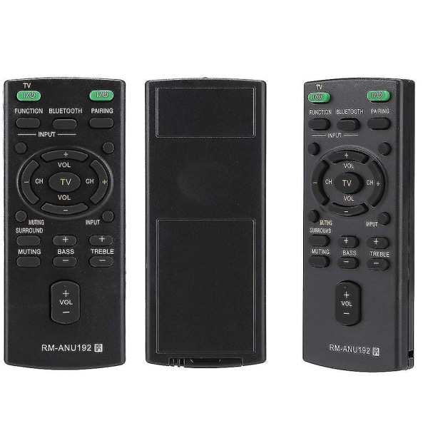 -anu192 Bluetooth-kaiuttimen kaukosäädin Sound Bar -laitteelle Sact60bt -wct60 Sswct60 Ht-ct60bt Htct60bt S