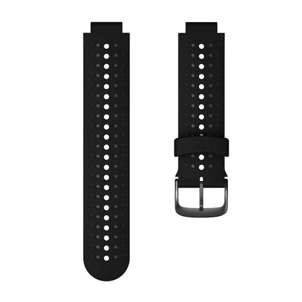 För Garmin Forerunner 220 Tvåfärgs watch Black Grey