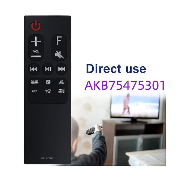 Fjernkontroll Akb75475301 for Lg Audio Speaker Player Fjernkontroll Akb75475301 Erstatningsfjernkontroll