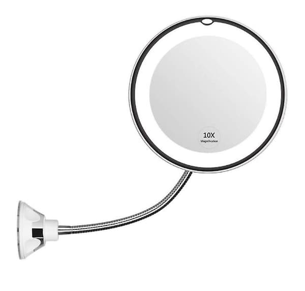 10x forstørrelsesspeil med LED-lys My Flexible Mirror Bendable