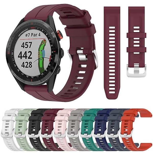 Garmin Approach S62 22 mm yksivärinen watch Light Green