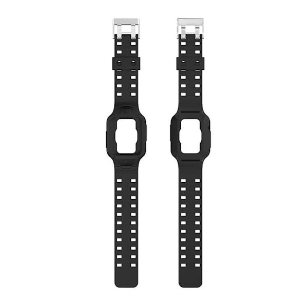 Til Xiaomi Redmi Watch 2 Lite/watch Lite 2/watch Lite/redmi Watch 2/redmi Watch silikone integreret ur Black