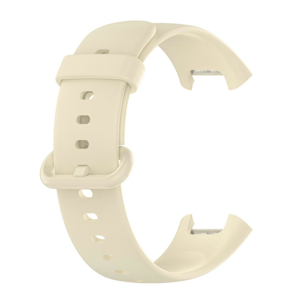 Silikone Rem Til Xiaomi Redmi Watch 2 Ivory White