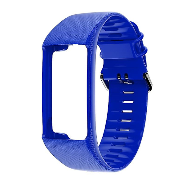 Ersättningsarmband i silikon klockarmband Smart watch kompatibelt - för Polar A360 A370 Navy blue