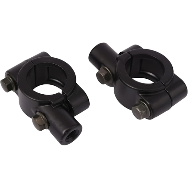 Par Universal 8 mm Motorsykkel Speilmonteringer - Styremonteringer for 22 mm Styre