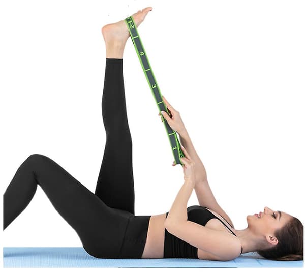 Elastiska motståndsband Yoga träningsgym Pilates stretchband