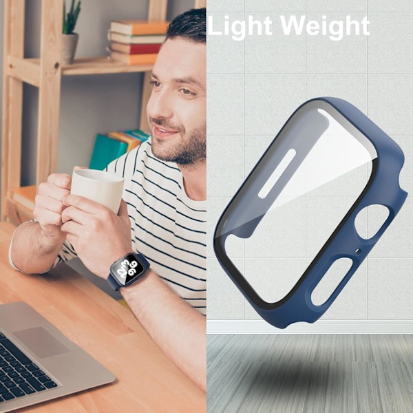 6-pack skal för Apple Watch Series 3/2/1 42mm skärmskydd B