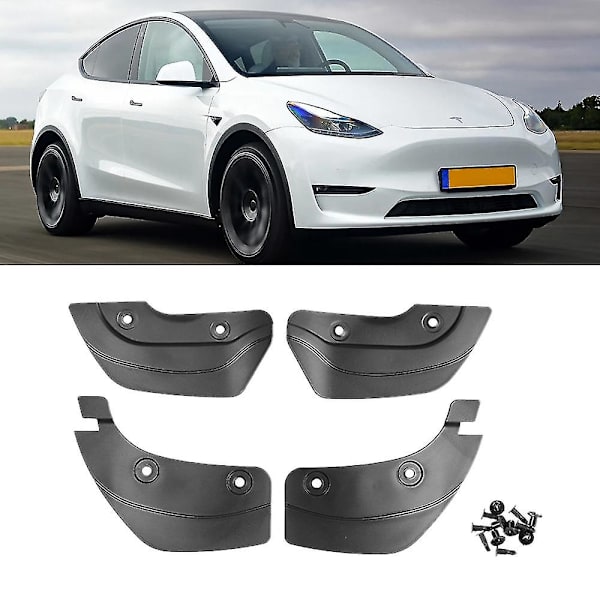Stænklapper foran til bil til Tesla Model Y skjulte stænklapper